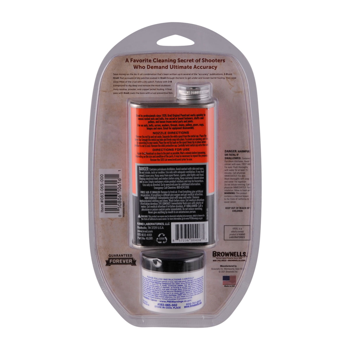 J-B Bore Compound & Kroil Kit