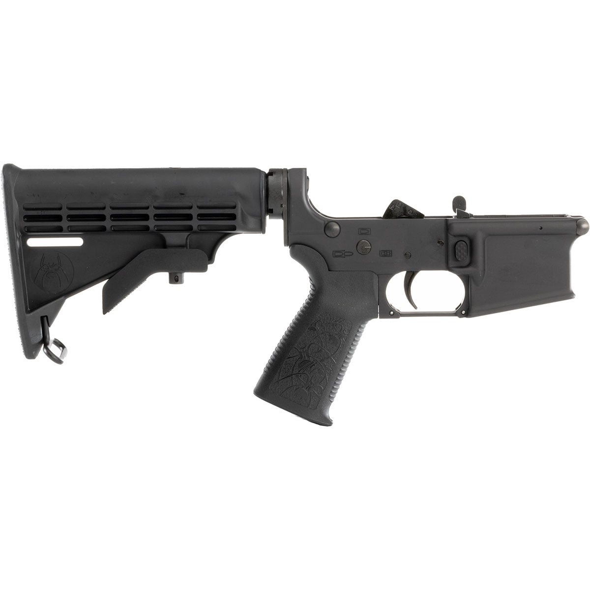 Complete AR-15 Lower Receiver w/Buttstock - View 2