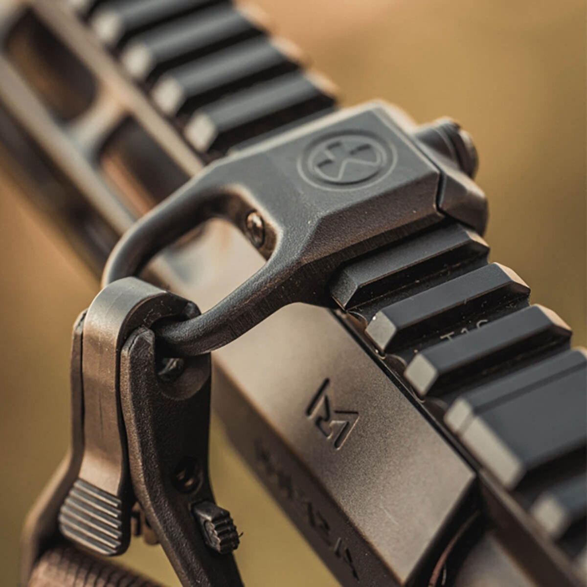 RSA Picatinny Rail Sling Attachment Black - View 5