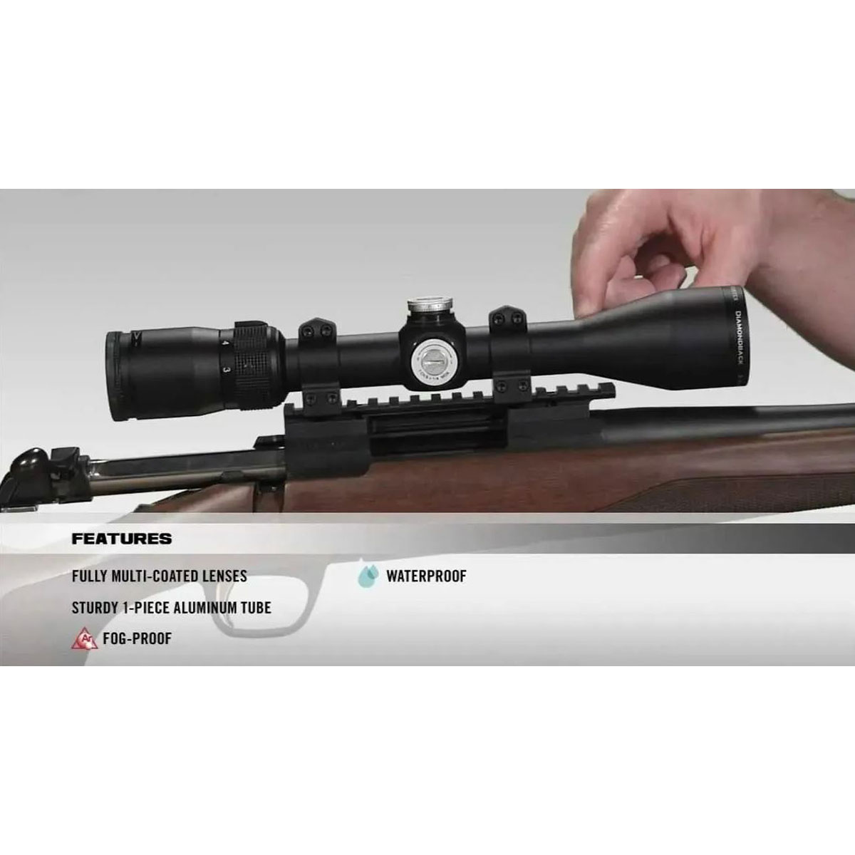 Diamondback 4-12x40 SFP Dead-Hold BDC Black - View 6