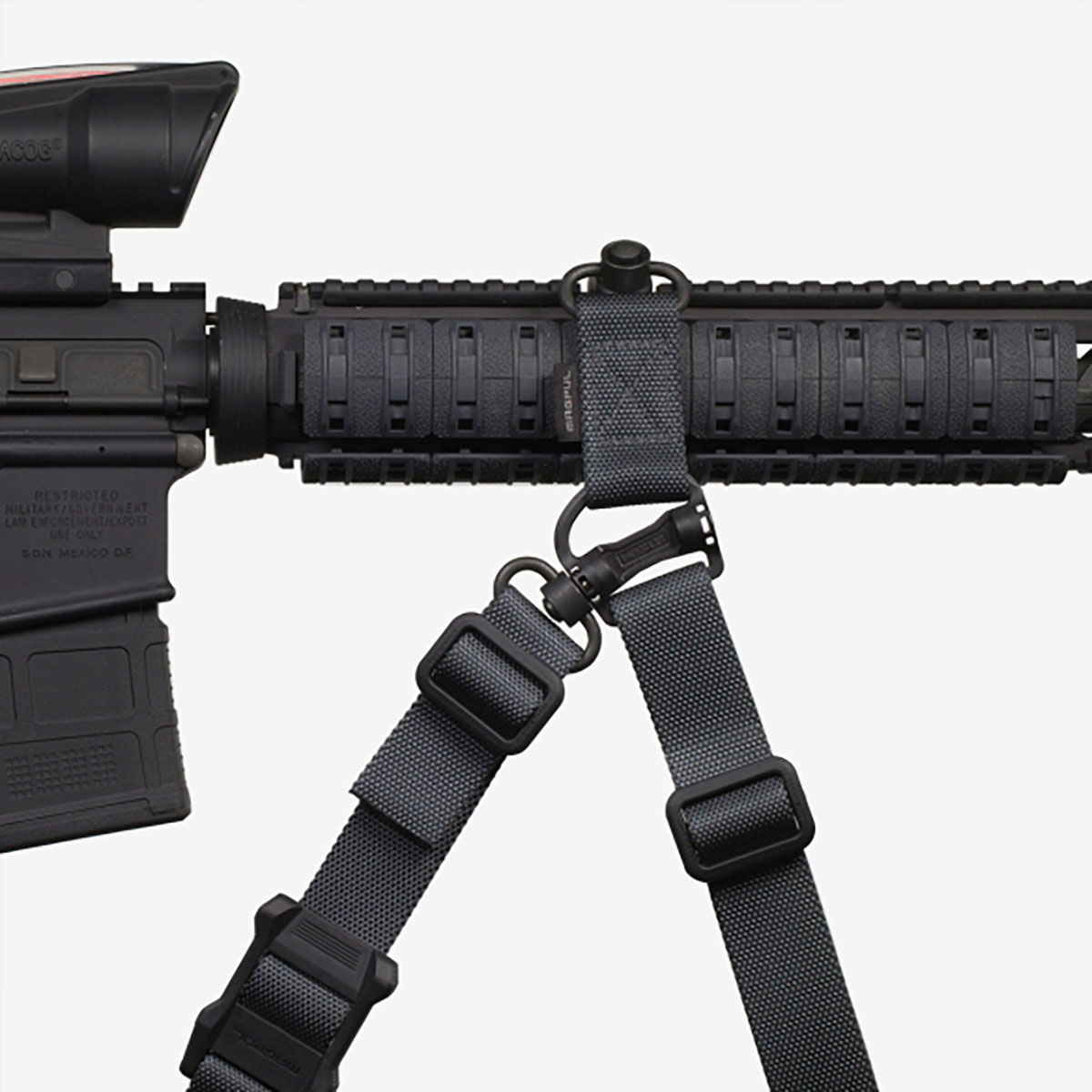 RSA QD Picatinny Rail Sling Attachment Black - View 4