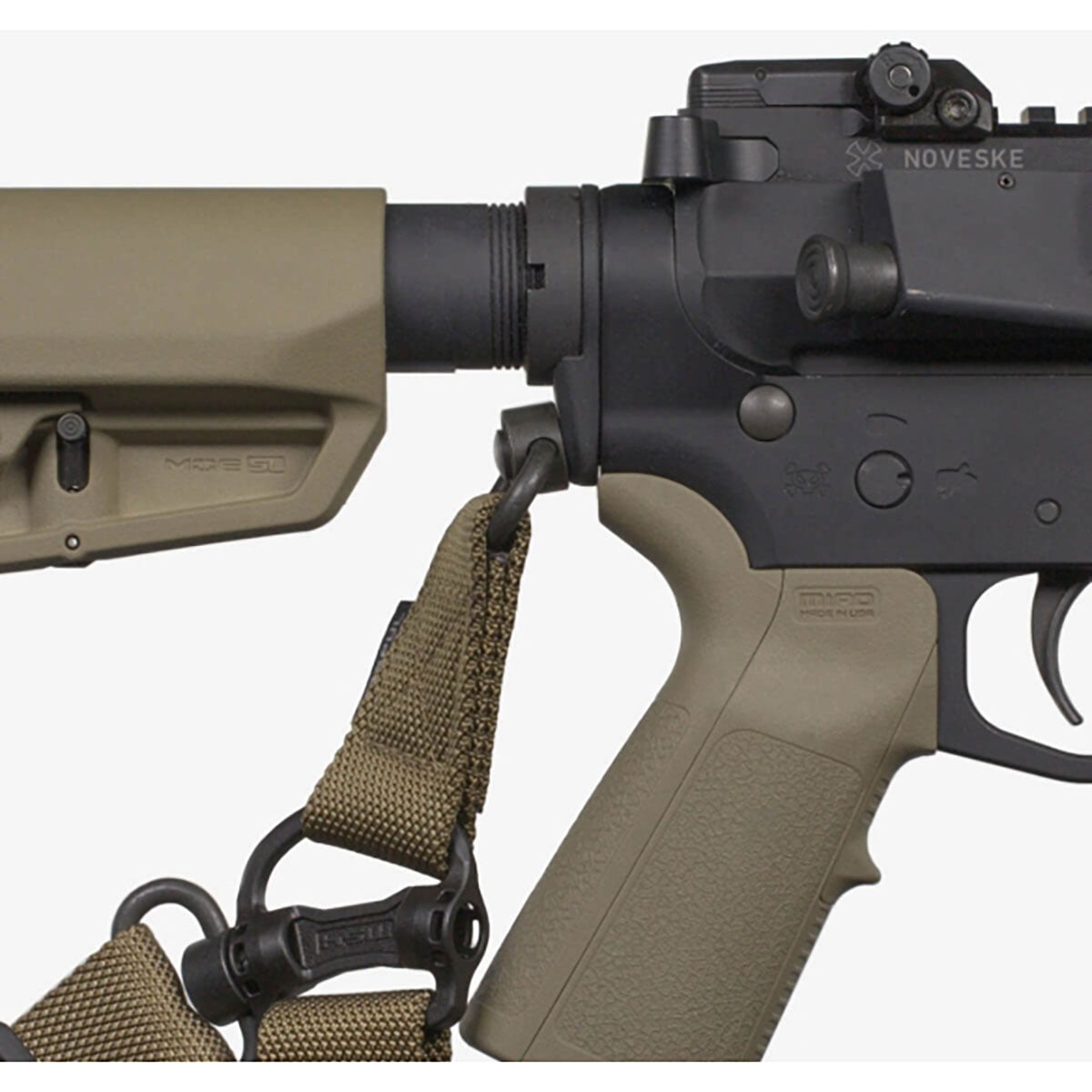 ASAP QD Ambidextrous Sling Attachment Point Black