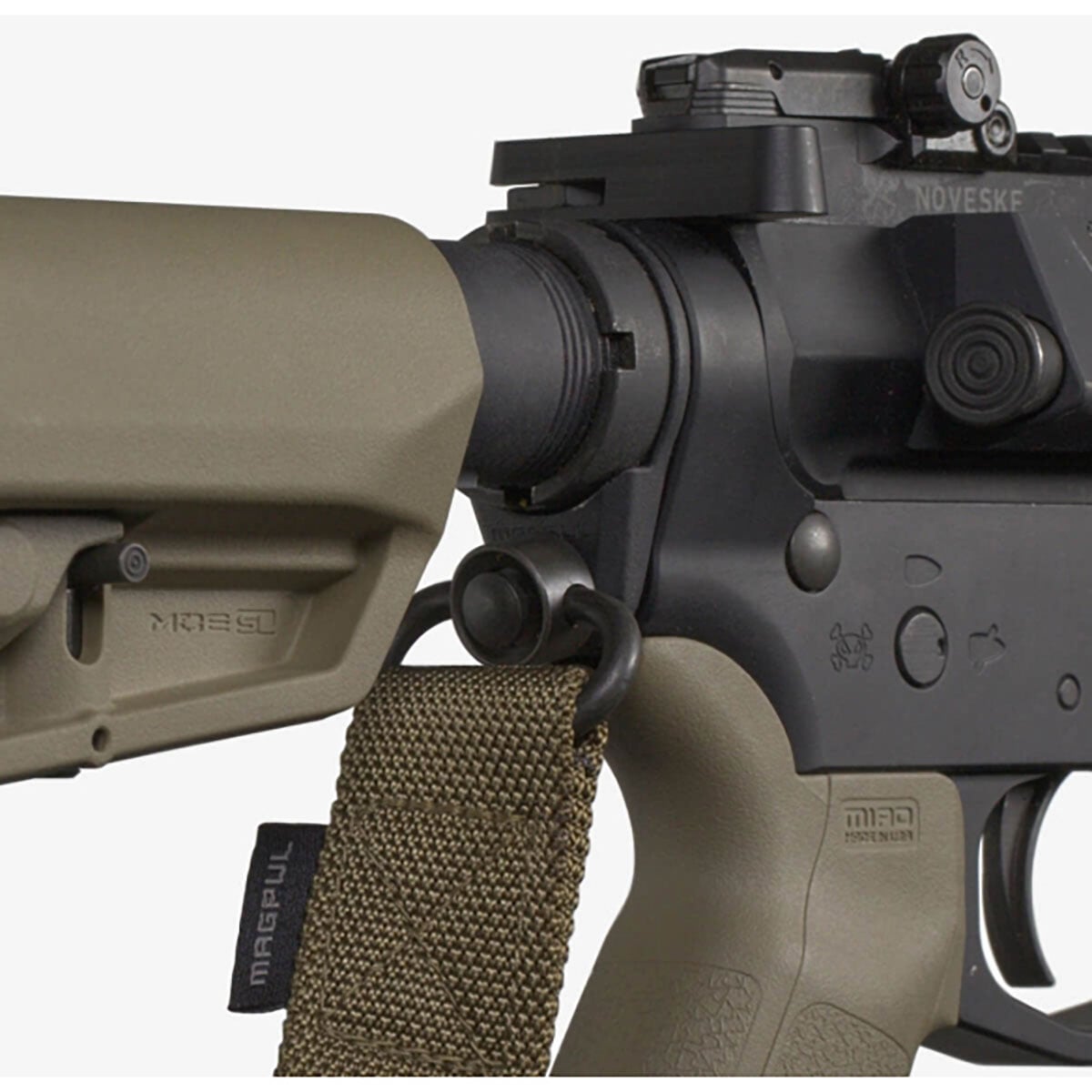 ASAP QD Ambidextrous Sling Attachment Point Black - View 4