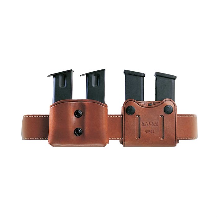 Double Mag Carrier .45 Single Metal Mag-Black
