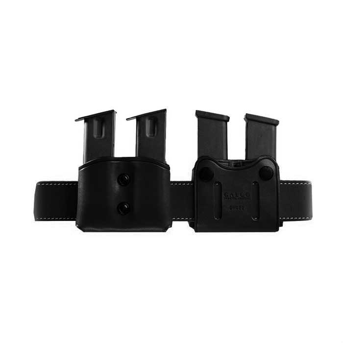 Double Mag Carrier .45 Single Metal Mag-Black - View 2