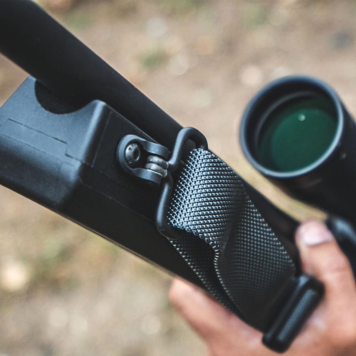 M-LOK GI Sling Swivel Black - View 5