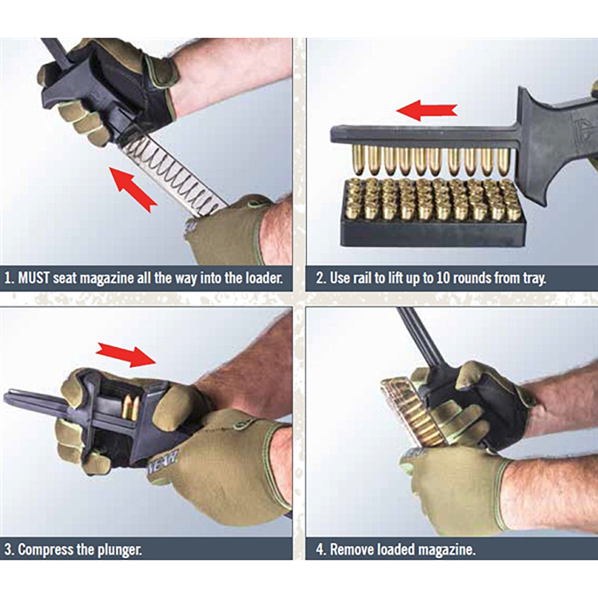 Universal Pistol Mag Loader 9mm/ 40 Cal - View 4