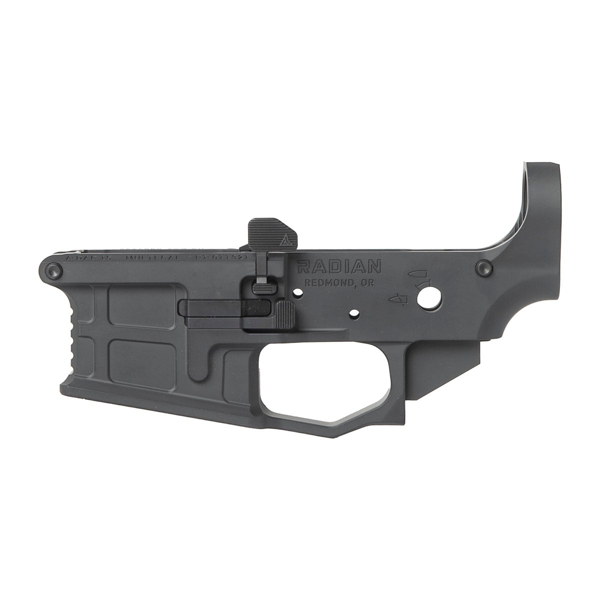 A-DAC 15 Ambidextrous Lower Receiver Radian Black - View 2