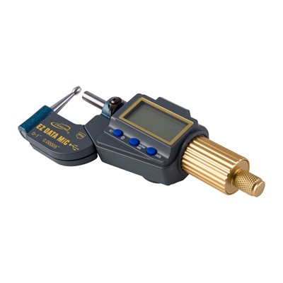 EZ Data 0-1" Digital Micrometer D Type Anvil - View 6
