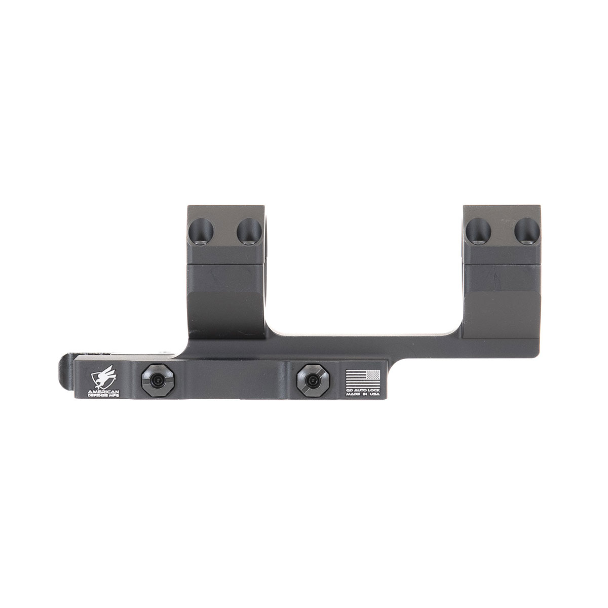 30mm 0 MOA 2   Cantilever Mount, Black - View 5
