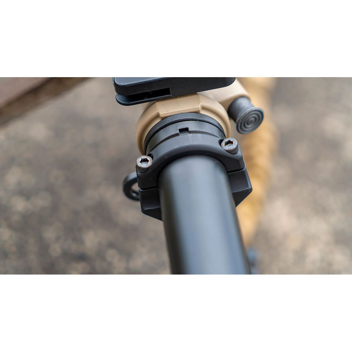 Tri-Base Mil-Spec Buffer Tube QD Sling Mount Black - View 3
