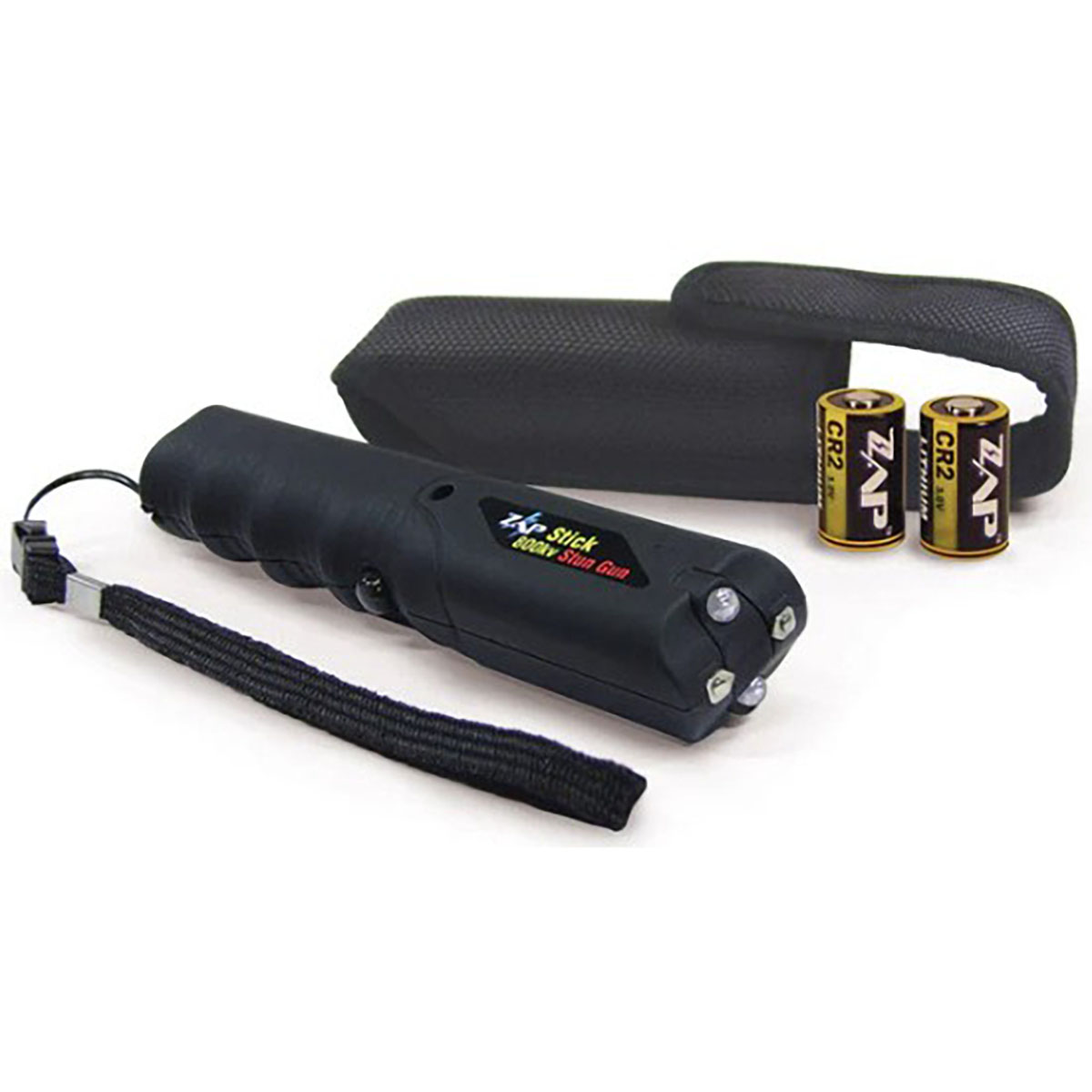 Zap Stick 800,00 Volt Stun Device w/Flashlight Black