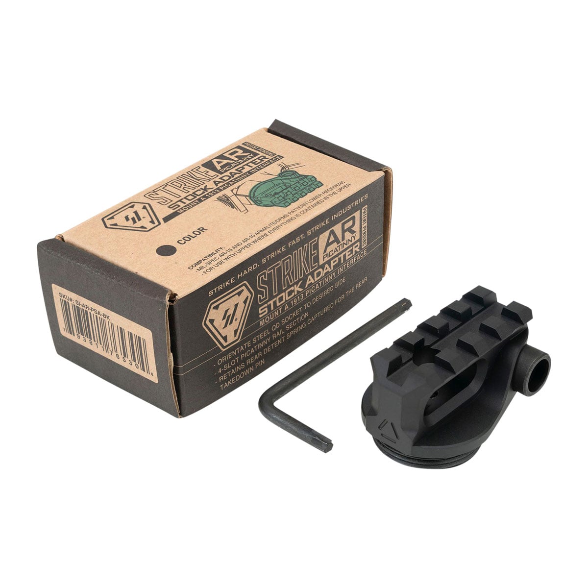 STRIKE INDUSTRIES - AR-15 PICATINNY STOCK ADAPTER - View 6