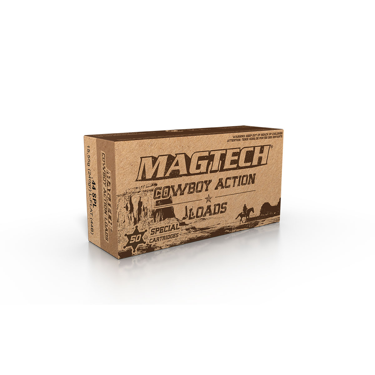 44 Special 240gr Lead Flat Nose 50/Box