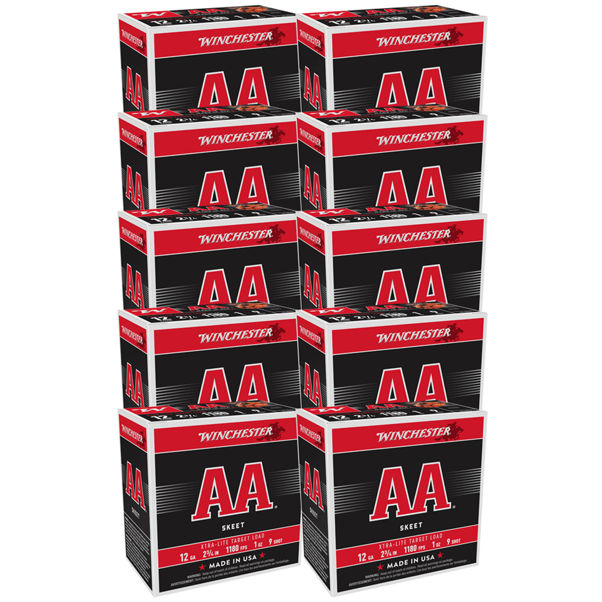 WINCHESTER - AA XTRA-LITE TARGET LOAD 12 GAUGE SHOTGUN AMMO - View 3
