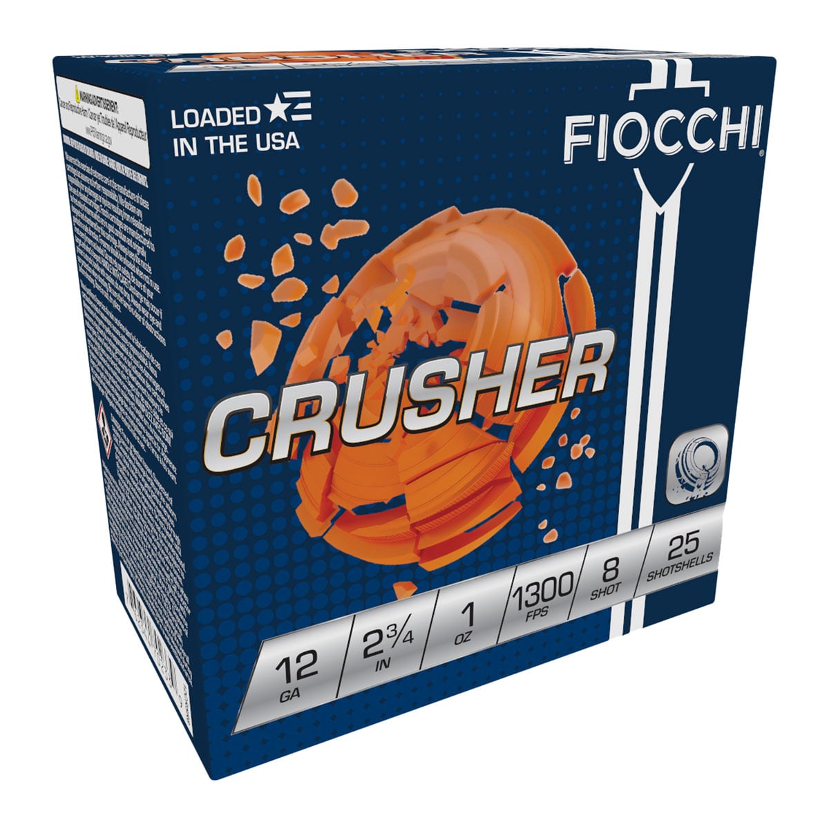 Crusher 12 Gauge 2-3/4" 1oz #8 Shot 25/Box