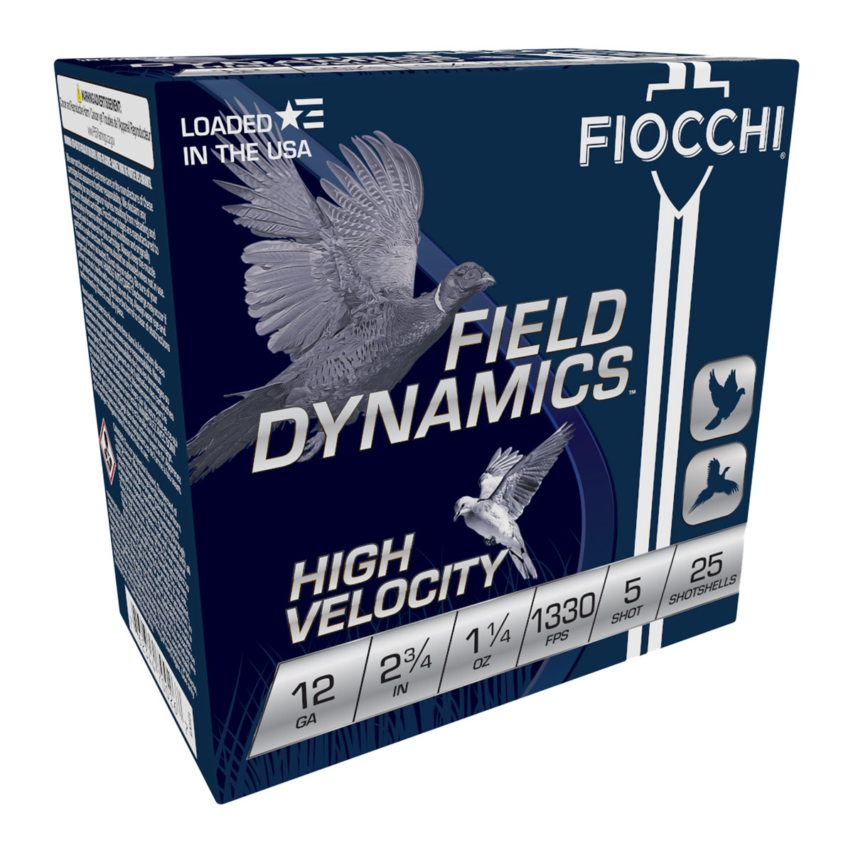 Upland Game 12 Gauge 2-3/4" 1-1/4oz #5 Shot 25/Box