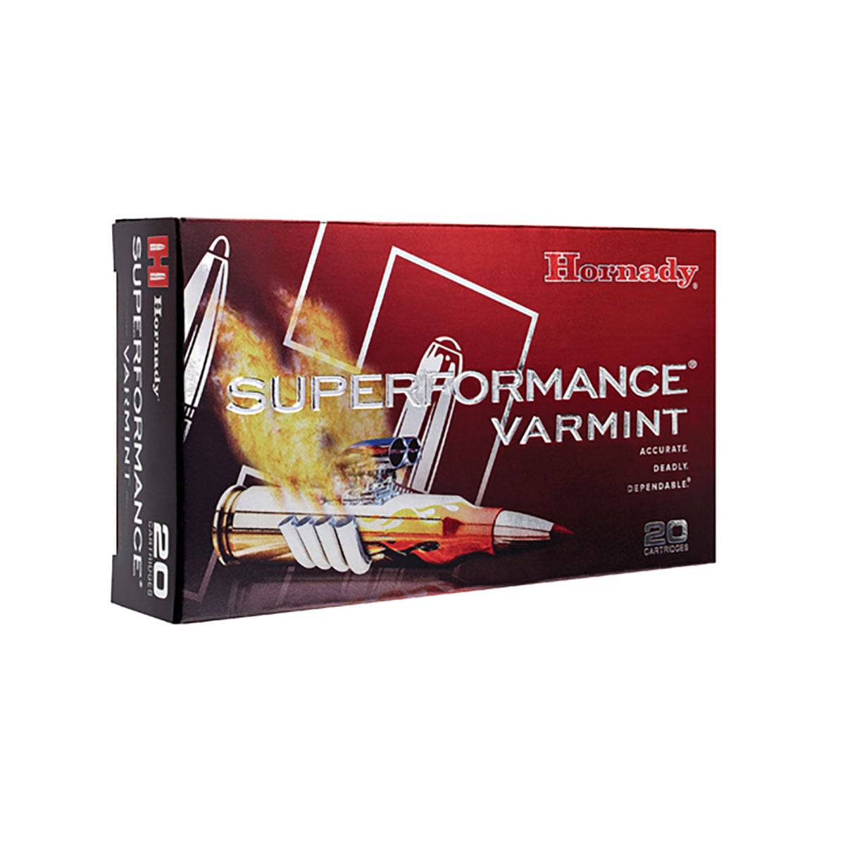 Superformance Varmint 22-250 Rem 50gr V-MAX Polymr Tip 20/BX