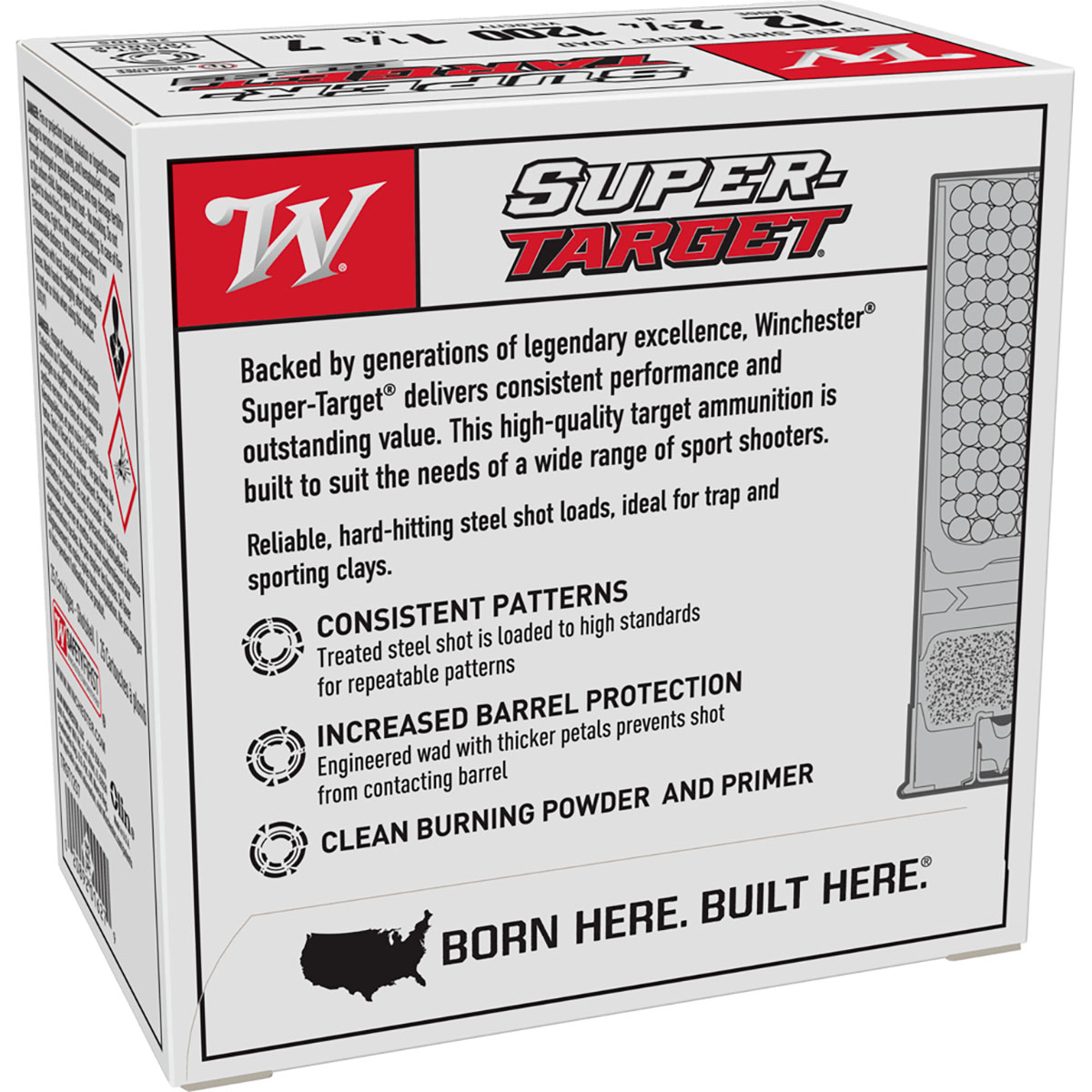 WINCHESTER - SUPER TARGET 12 GAUGE 2-3/4" #7 SHOT SHOTGUN AMMO - View 5