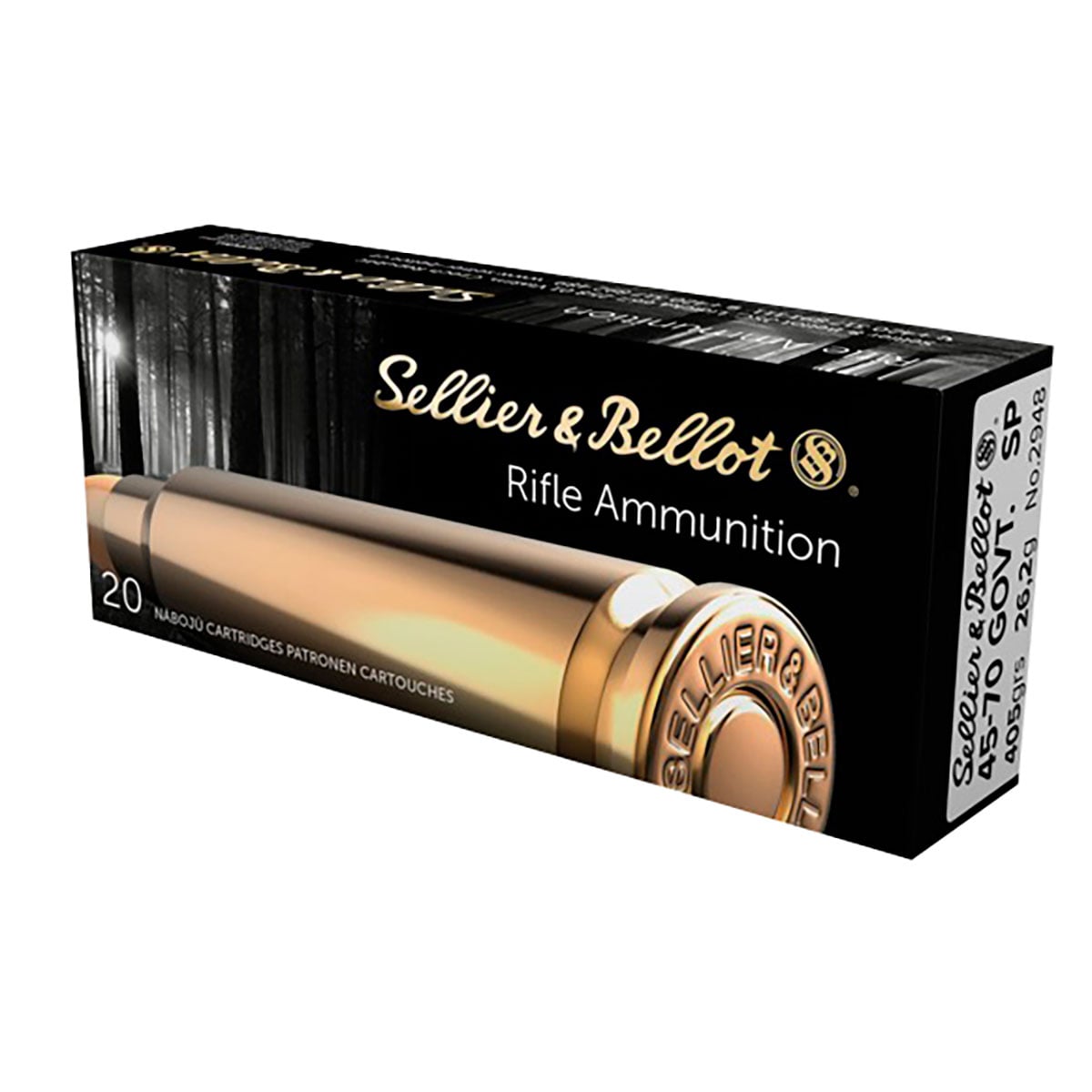 45-70 Government 405Gr Semi-Jacketed Sp 20/Box