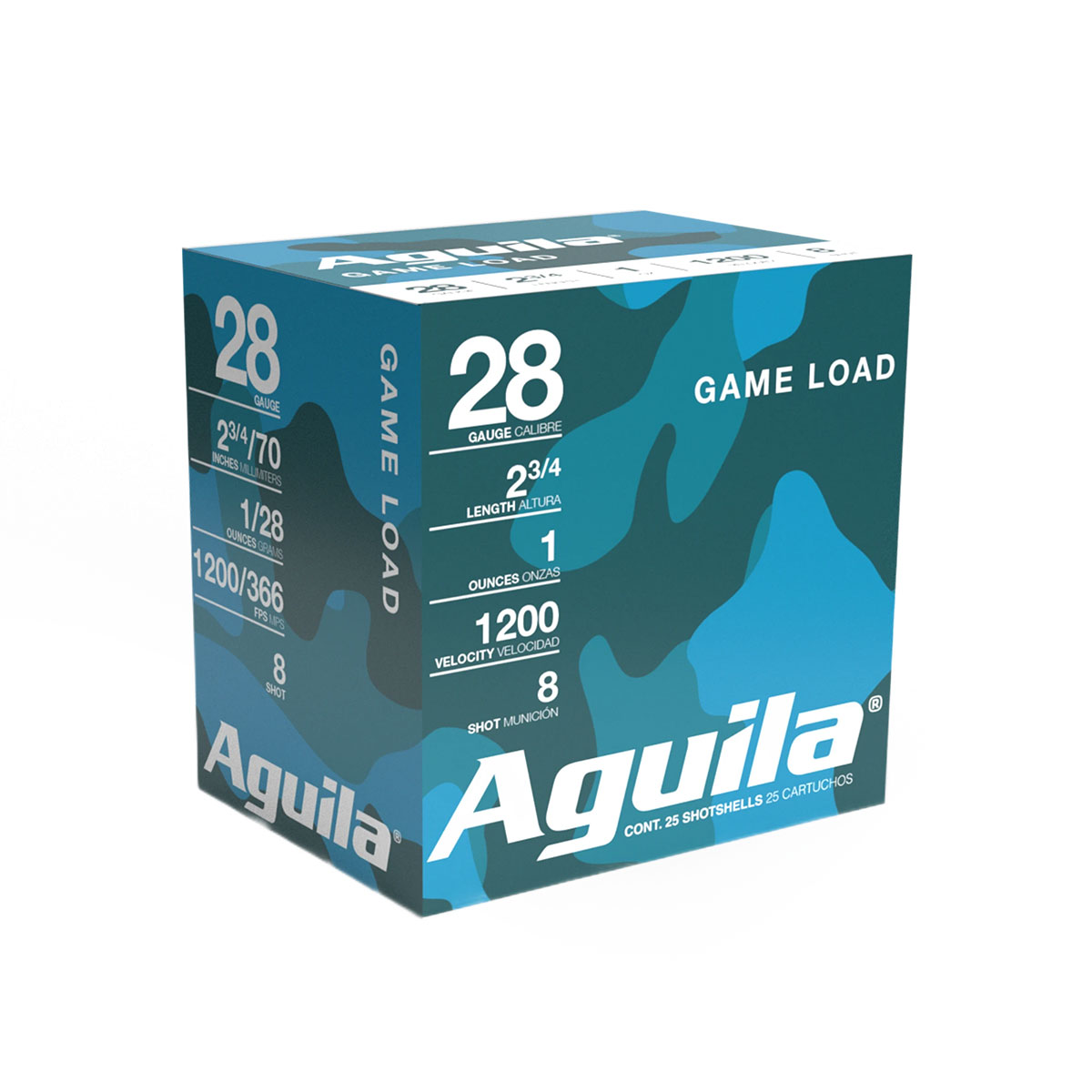 Game Load 28 Gauge 2.75" 1oz #8 25/Box - View 3