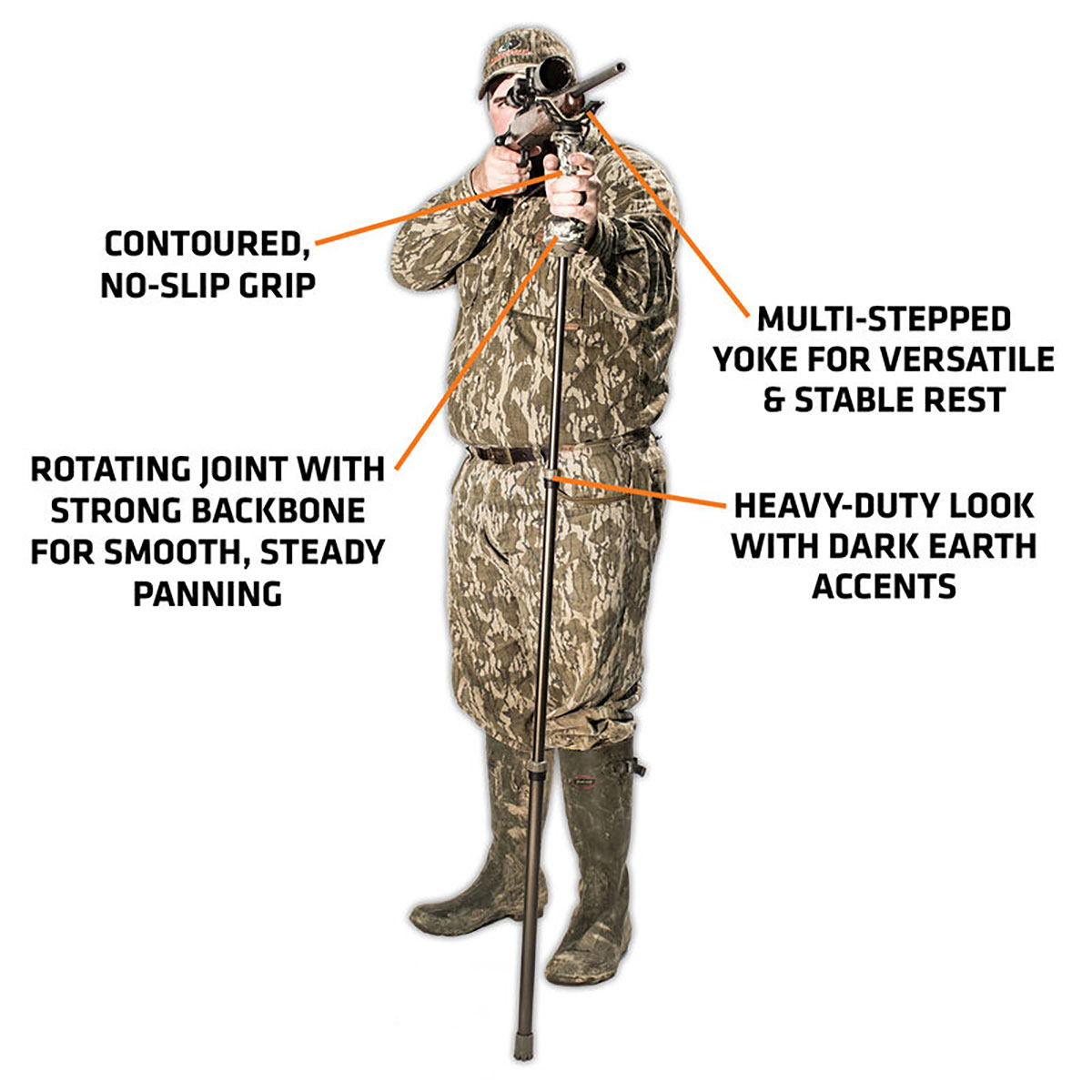 Trigger Stick Gen3 Monopod Camo 33-65" - View 5