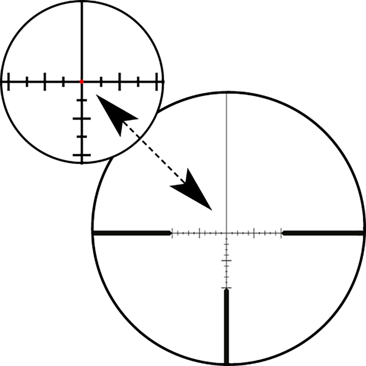 ZEISS SPORT OPTICS - CONQUEST V6 5-30X50MM SFP SCOPE W/ELEV EXT/CAPPED WINDAGE TURRET - View 5