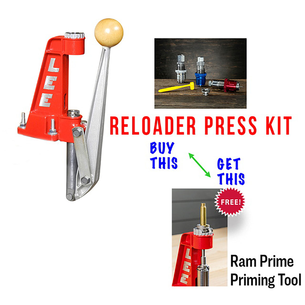 LEE PRECISION - BREECH LOCK RELOADER PRESS KITS - View 4