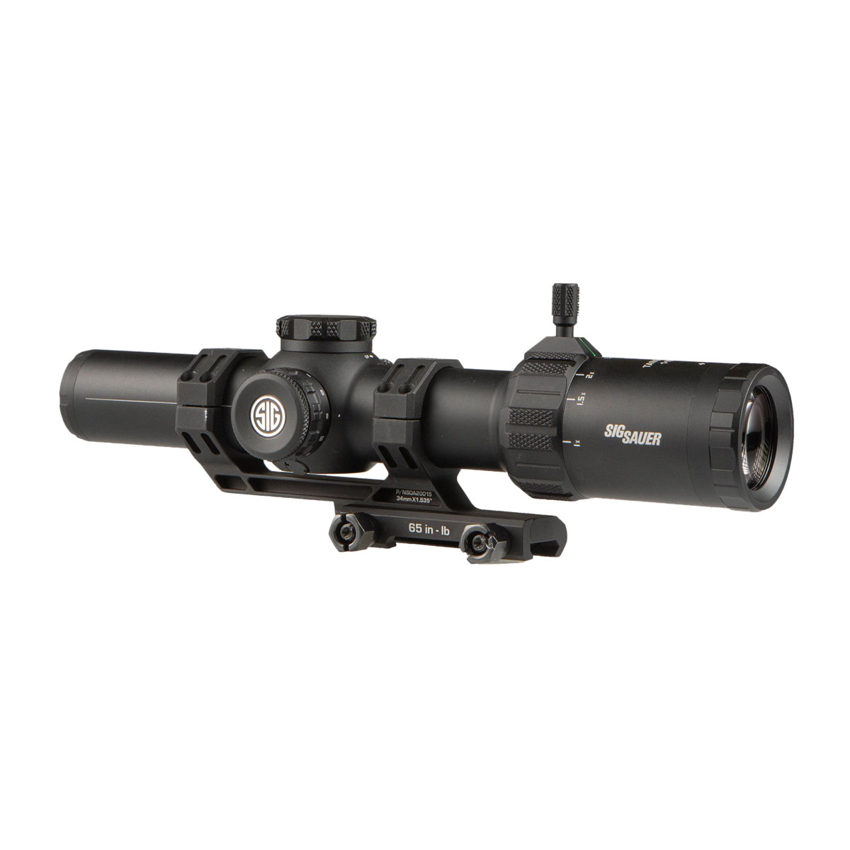 SIG SAUER, INC. - TANGO-MSR LPVO 1-10X26MM FFP ILLUMINATED RIFLE SCOPE WITH MOUNT - View 4