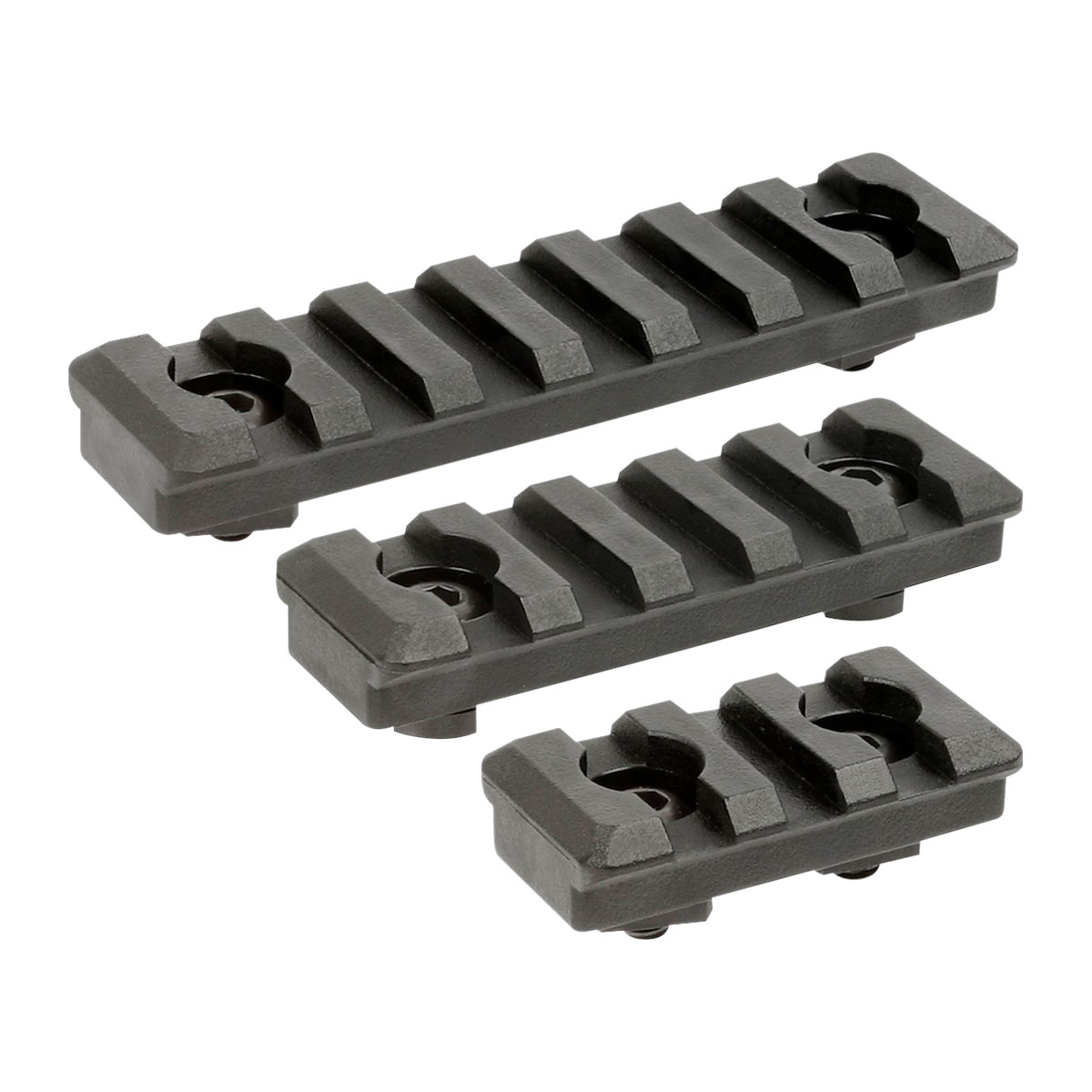 3 Slot Polymer M-Lok Rail Section - View 2