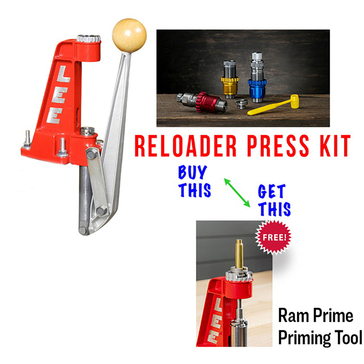 LEE PRECISION - BREECH LOCK RELOADER PRESS KITS - View 3