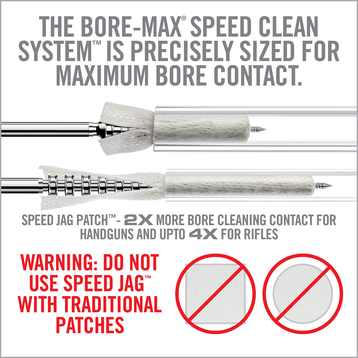 Bore-Max Speed Jags & Patches Multi-Cal Pack - View 6