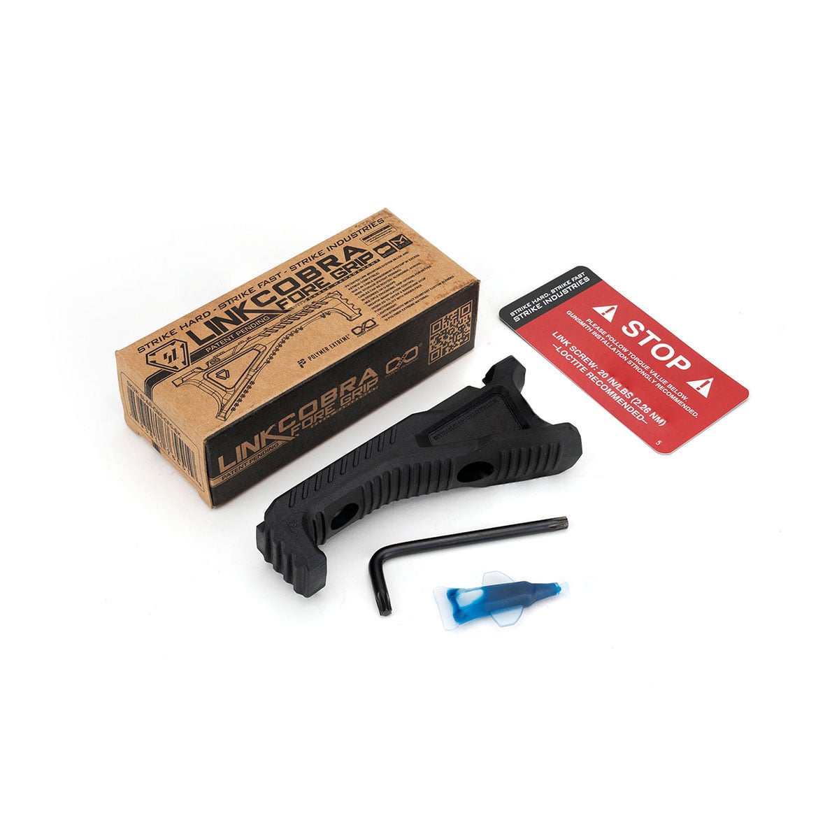 LINK Cobra Fore Grip with Cable Management in Black - View 4