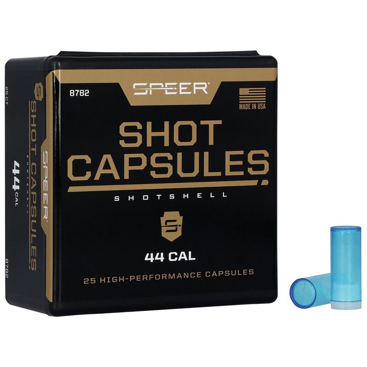 Shot Capsule 44 Remington 25/Box