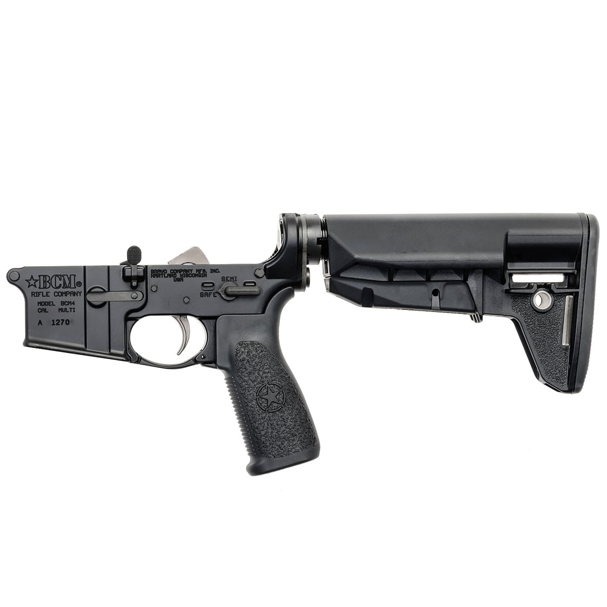 BRAVO COMPANY - AR-15 COMPLETE WIDEBODY LOWER RECEIVER WITH MOD-2-SOPMOD STOCK - View 4
