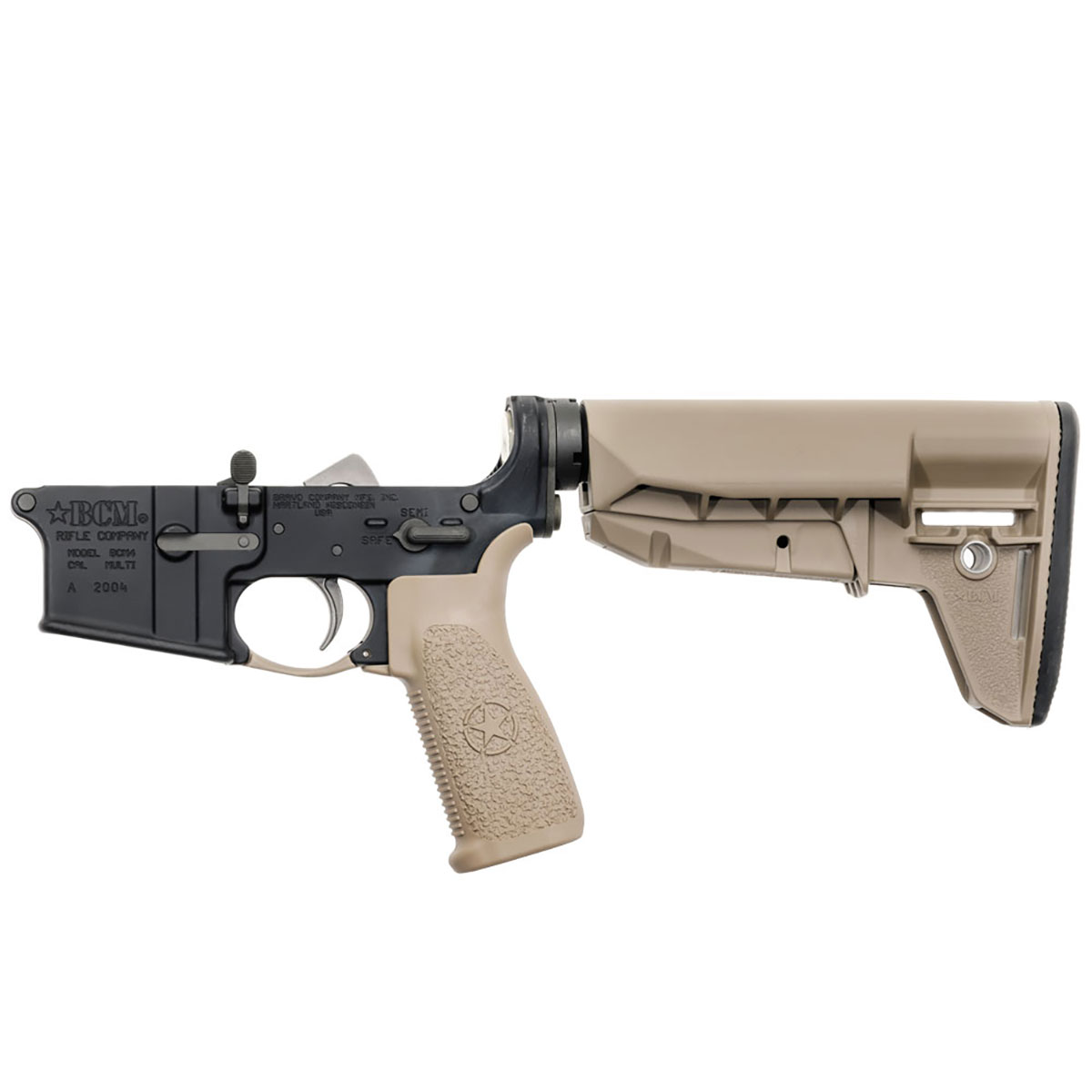 BRAVO COMPANY - AR-15 COMPLETE WIDEBODY LOWER RECEIVER WITH MOD-2-SOPMOD STOCK - View 2