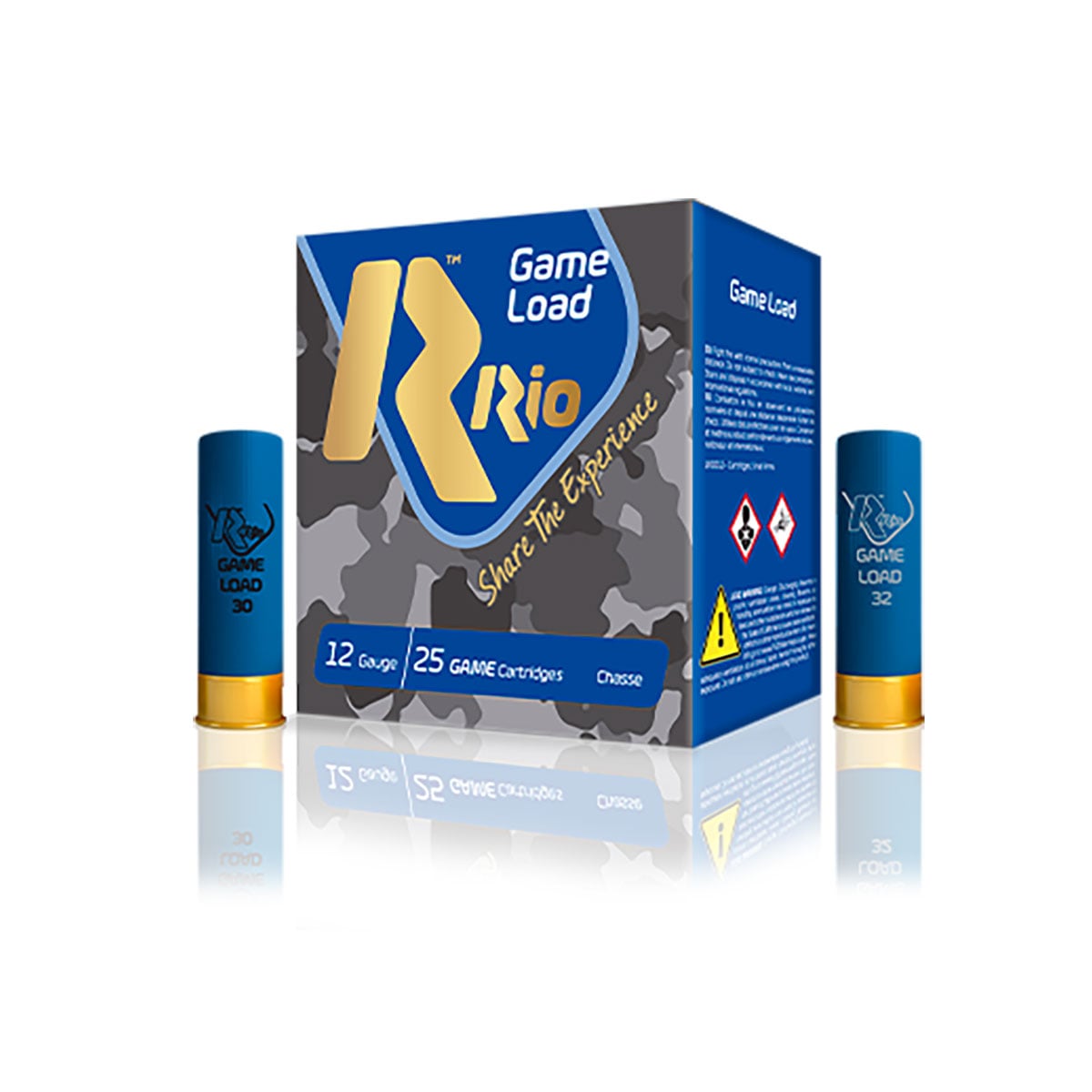 Game Load 32 12 Gauge 2-3/4" 1-1/8oz #6 Shot 25/Box
