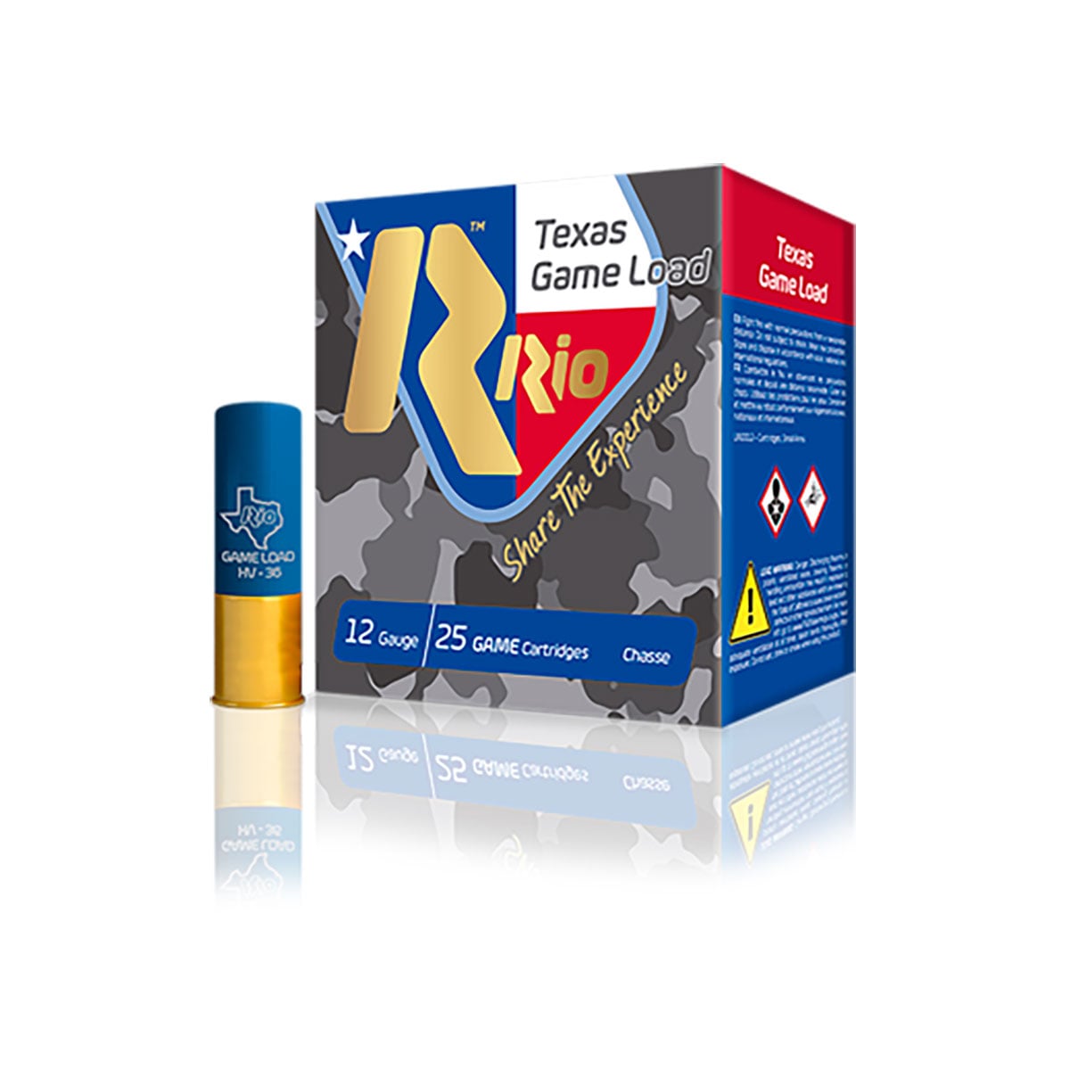 Texas Game Load 12 Gauge 2-3/4" 1-1/4oz #6 Shot 25/Box