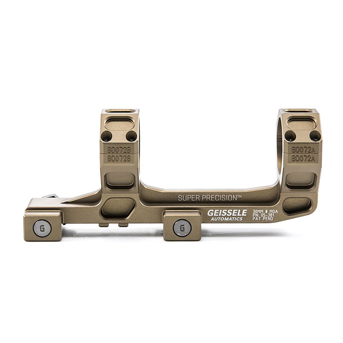 GEISSELE AUTOMATICS LLC - SUPER PRECISION AR-15 EXTENDED MOUNTS - View 2