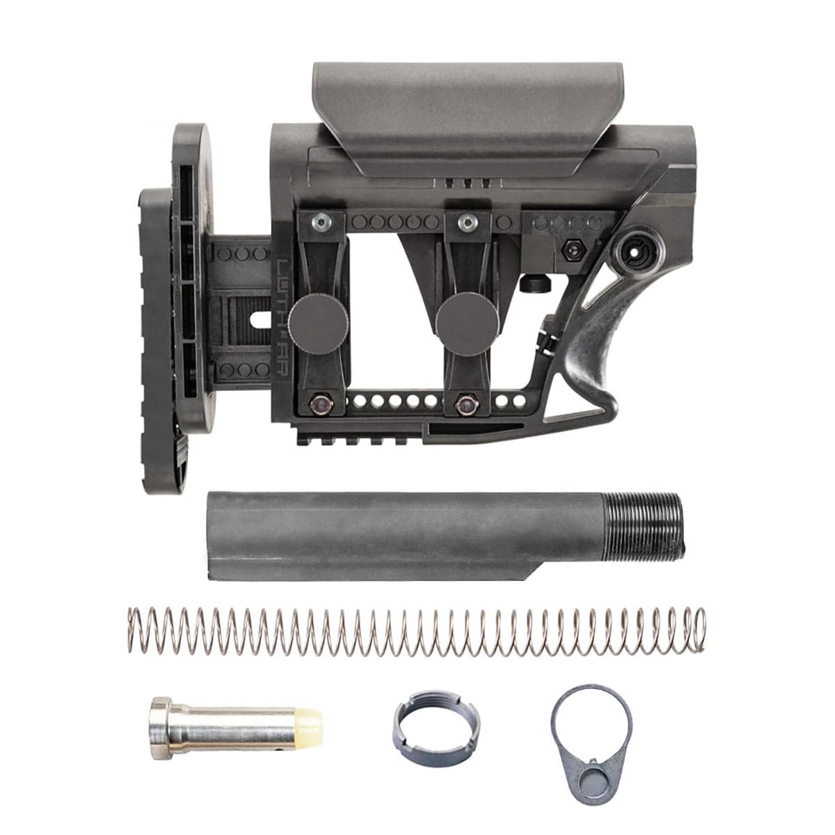 MBA-3 Carbine Buttstock W/308/7.62 Buffer Assembly Black