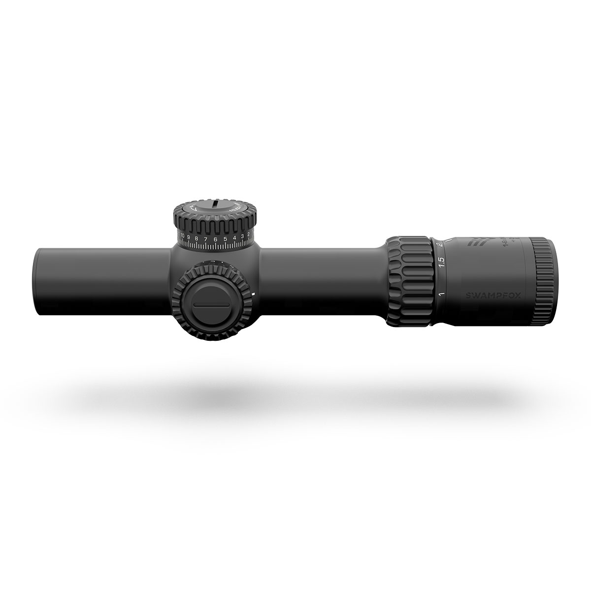 SWAMPFOX OPTICS - WARHORSE LPVO 1-6X24MM FFP ILLUMINATED RIFLE SCOPE - View 3