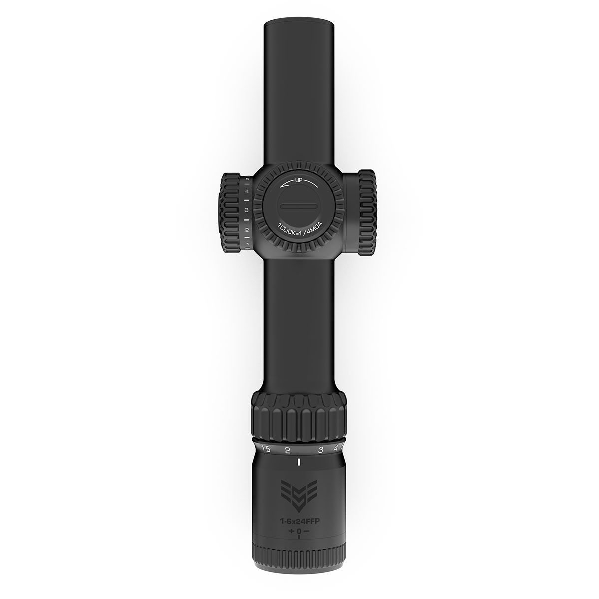 SWAMPFOX OPTICS - WARHORSE LPVO 1-6X24MM FFP ILLUMINATED RIFLE SCOPE - View 6
