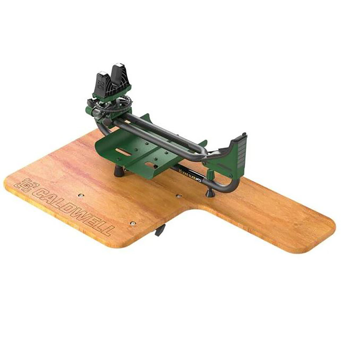 Stable Table BR Shooting Bench w/Red Oak Table & Steel Frame - View 3