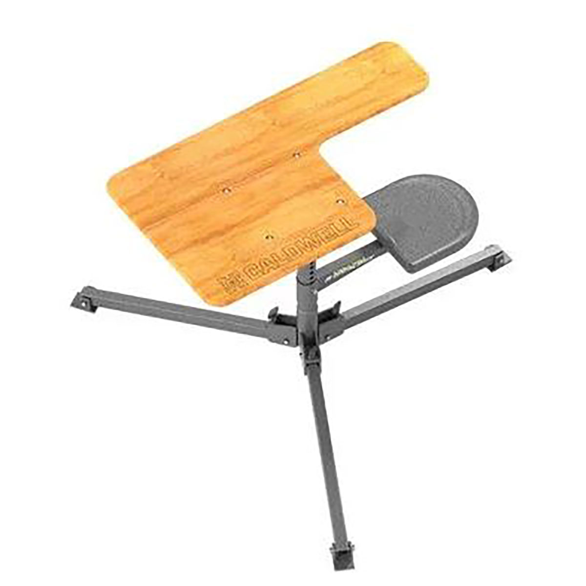 Stable Table BR Shooting Bench w/Red Oak Table & Steel Frame - View 5