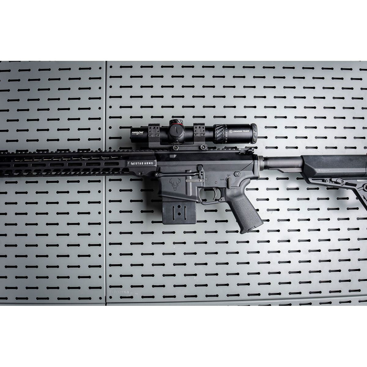 LOCKDOWN SAFE & SECURITY ACC. - SECUREWALL HANGERS FOR AR-15/AR-10 - View 2