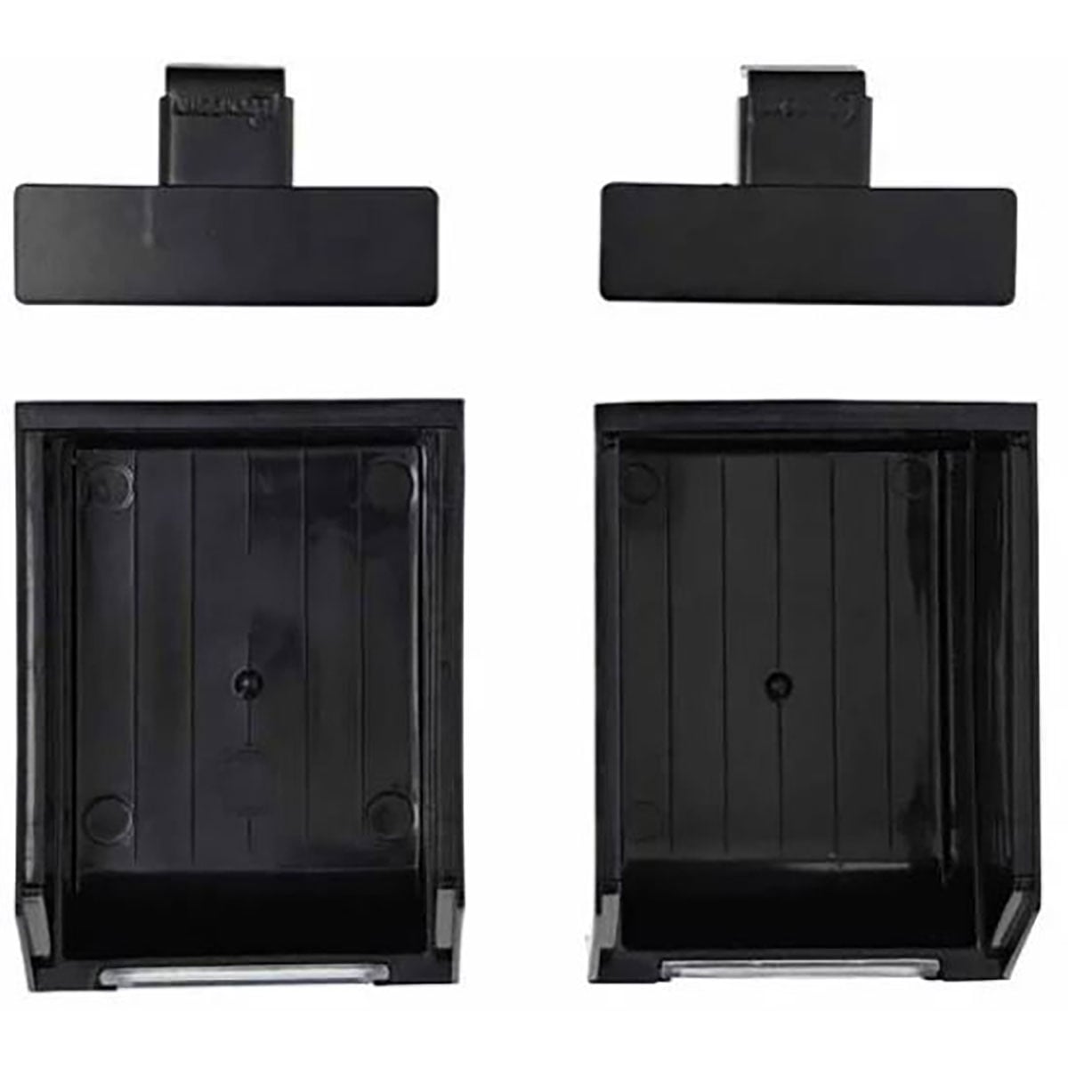 SecureWall Bin Hanger 2-Pack Black - View 4