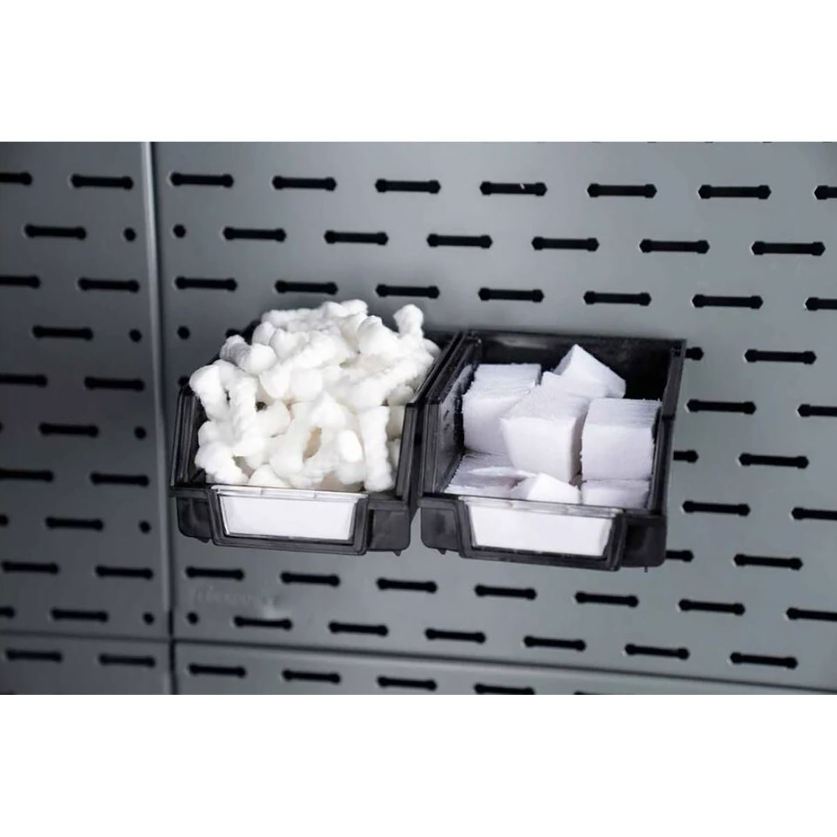 SecureWall Bin Hanger 2-Pack Black - View 3
