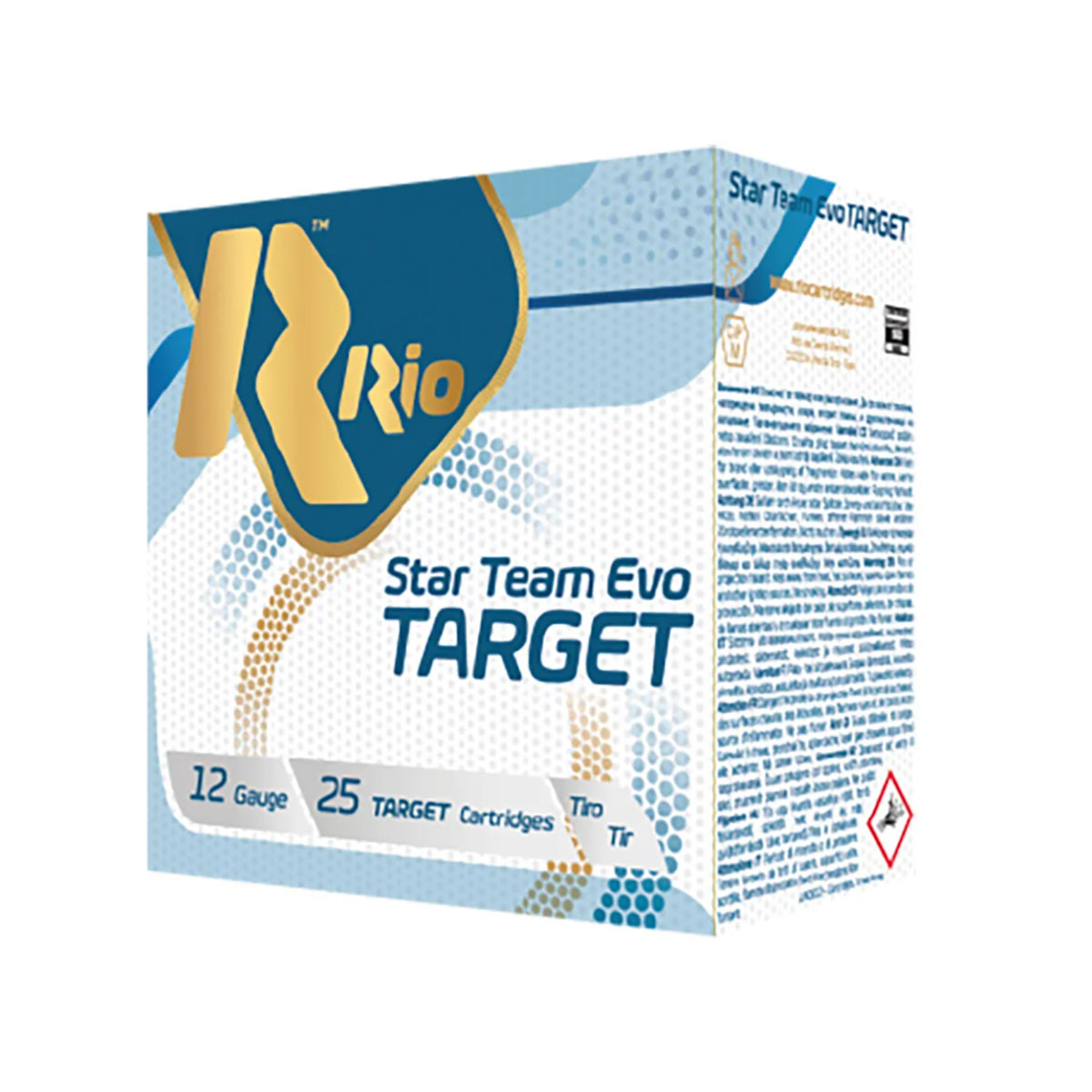 Star Team Target 32 HV 12 Ga 2-3/4" 1-1/8oz #8 Shot 25/Box