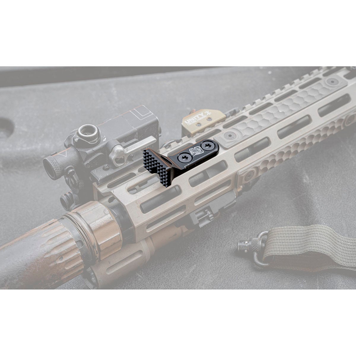SONS OF LIBERTY GUN WORKS - PRESSCHECK BARRICADE STOP WITH M-LOK QD SLING MOUNT