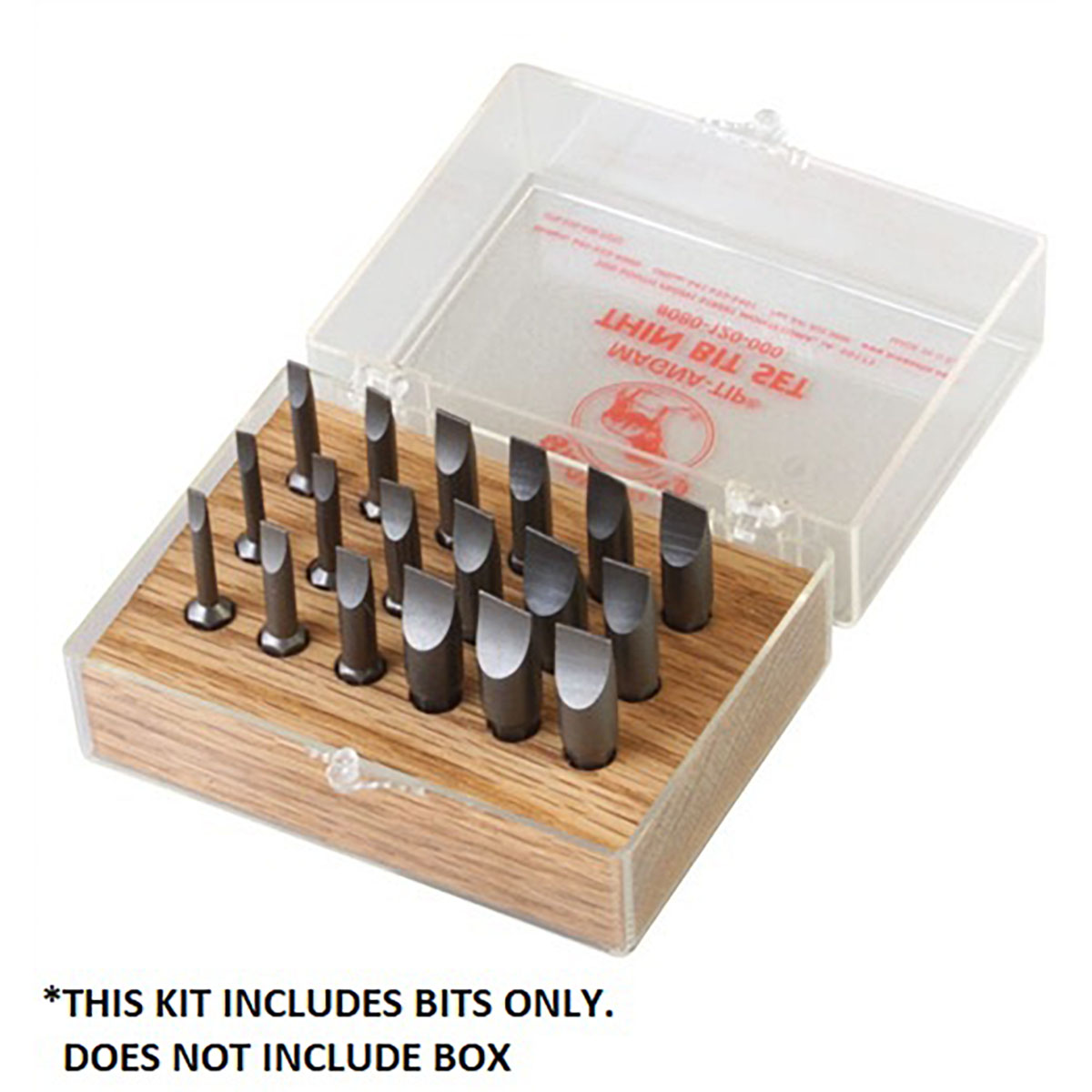 Magna-Tip Bits Assorted Sizes 18 Piece Bag